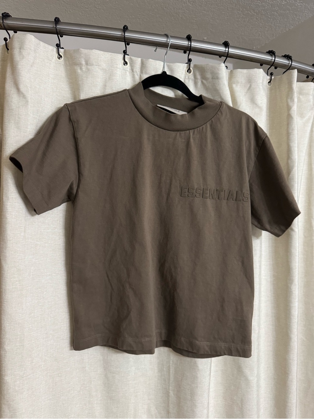 Essentials Women's Short Sleeve Tee in Brown